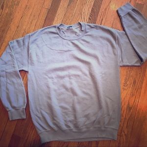 Brandy Melville John Galt Gray Sweatshirt NWOT Med
